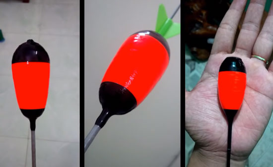 Đánh bóng phao lại một lần nữa