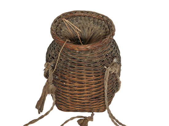 Giỏ cá bằng tre