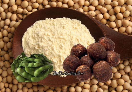 Mồi câu cá trôi từ khoai sọ