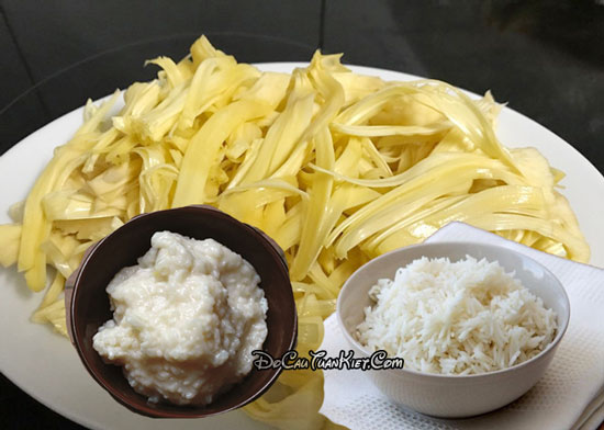 Mồi câu cá trôi từ xơ mít
