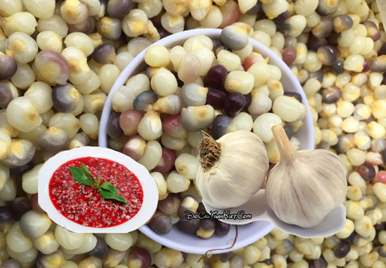 Mồi câu cá trôi từ ngô