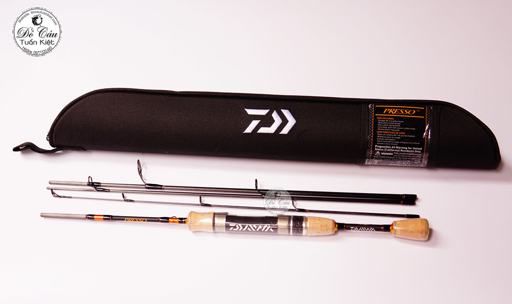 Cần Lure Daiwa Presso PSO | 4 Khúc