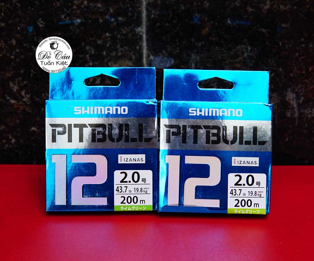 Dây PE Shimano Pitbull X12