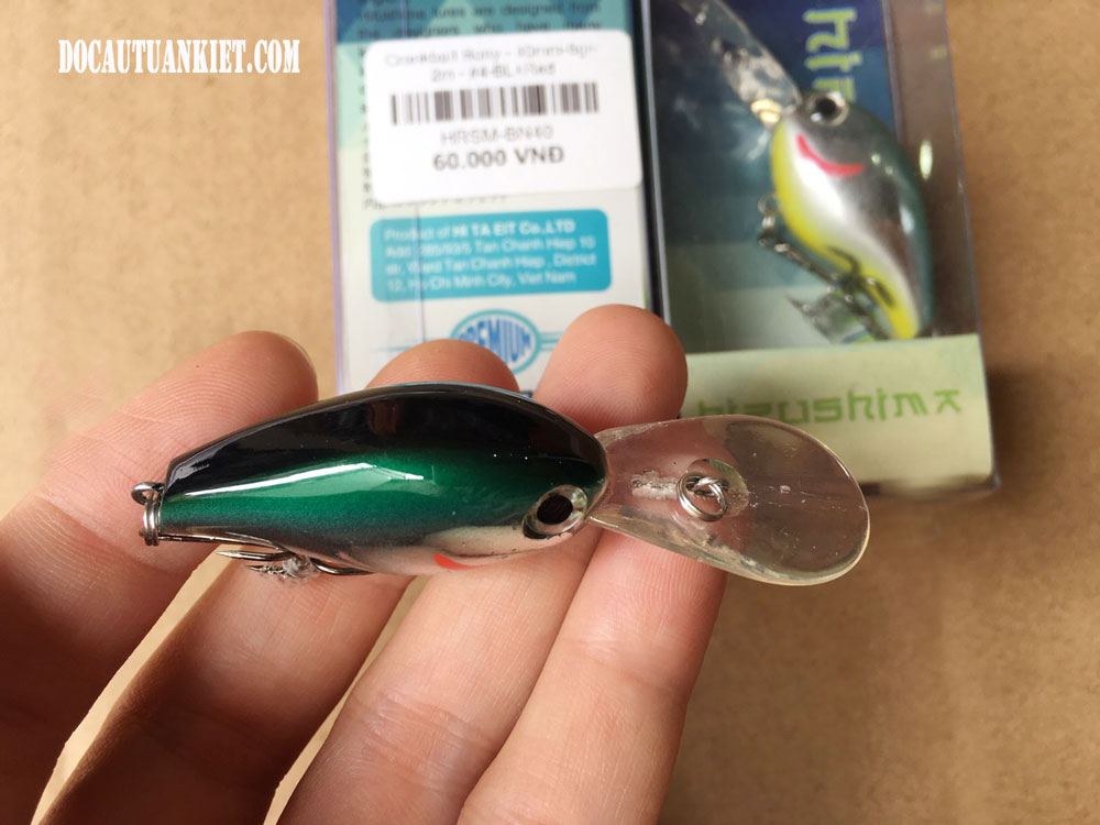 mồi giả câu lure crank